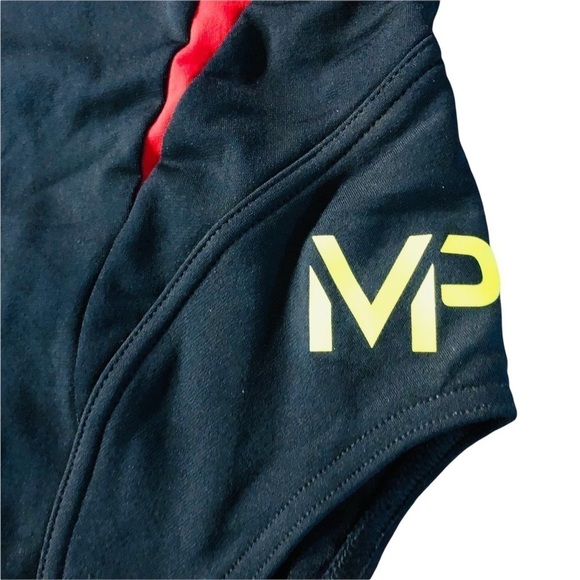 MICHAEL PHELPS WOMENS BLACK ONE PIECE SWIMSUIT SIZE 28 NWT - Picture 2 of 9